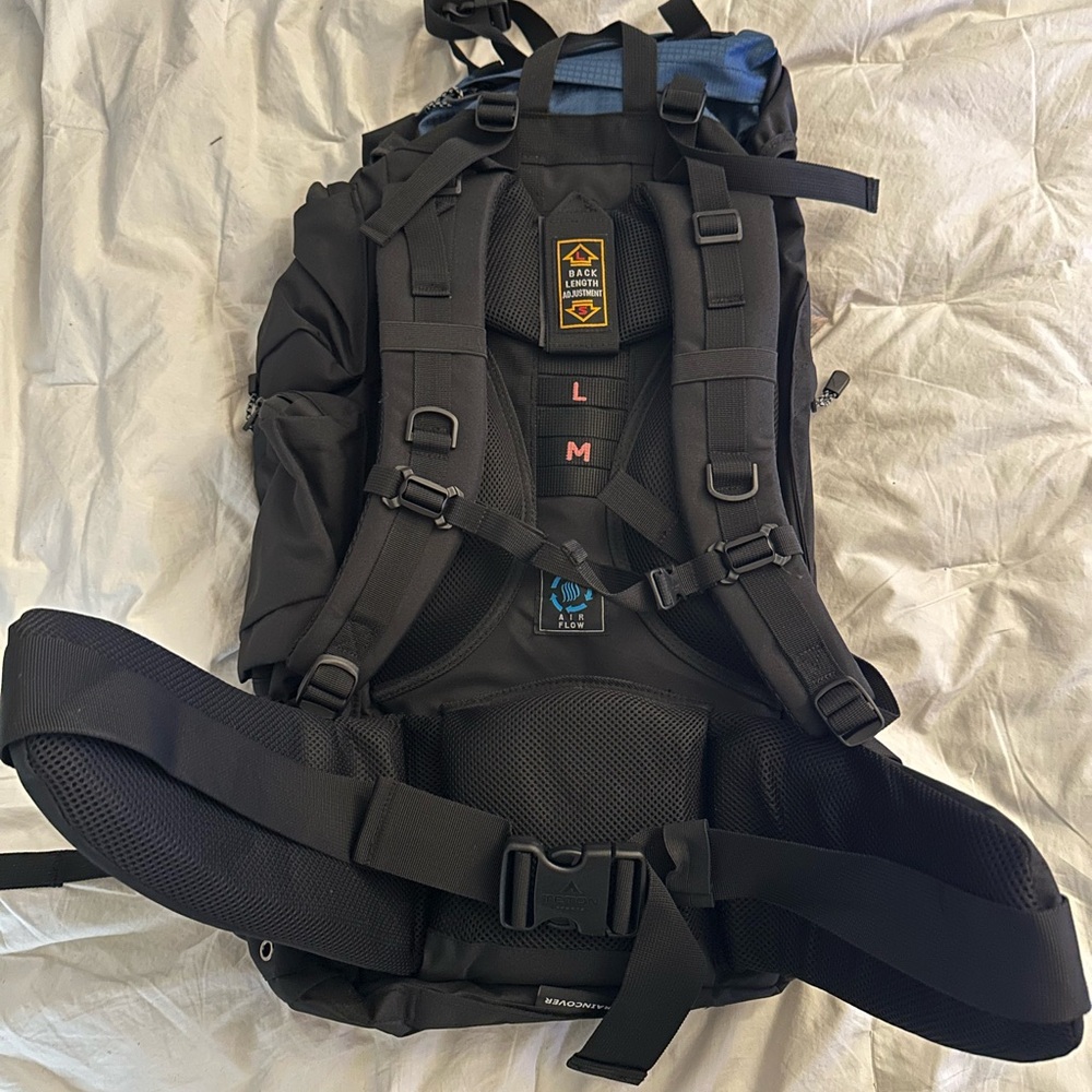 Teton Sports Black and Blue Backpack - Picture 2 of 2